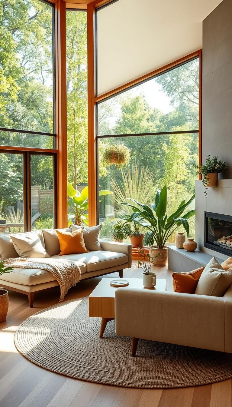 Modern Natural Living Room Ideas That Bring the Outdoors In