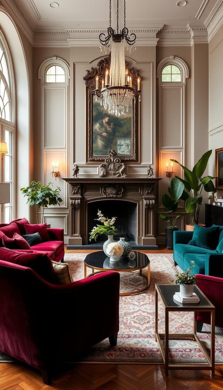Modern Victorian Living Room Ideas That Mix Old and New
