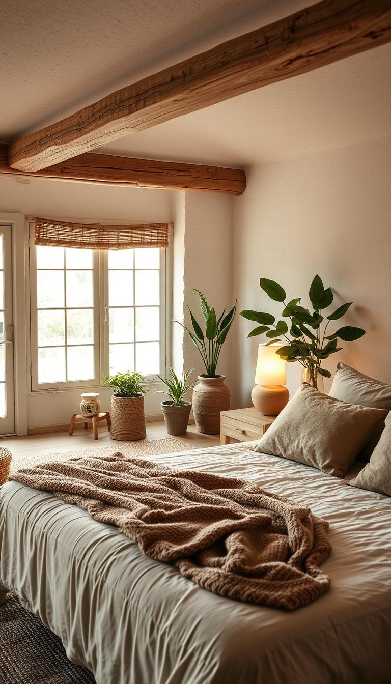 Neutral Earthy Bedroom Makeovers to Try This Year