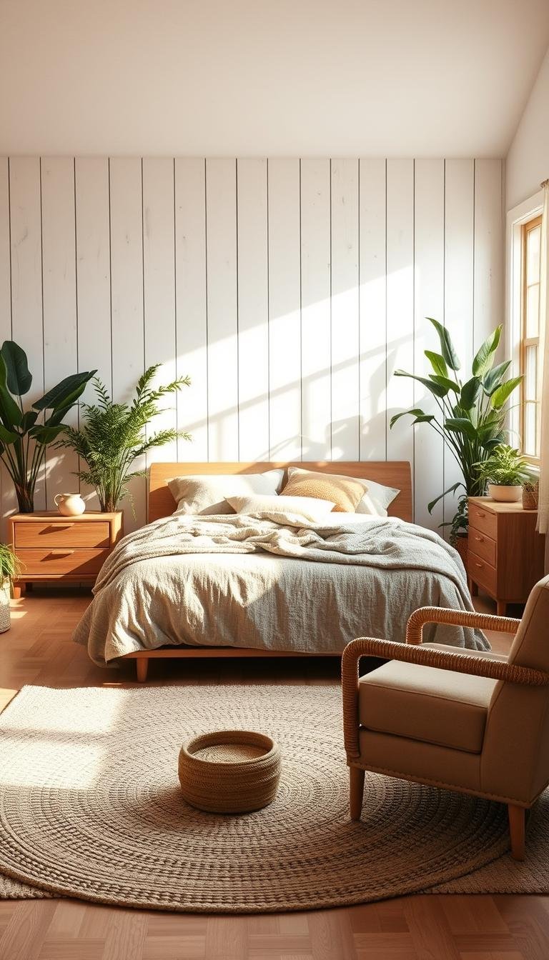 Organic Modern Bedroom Inspiration with Natural Textures