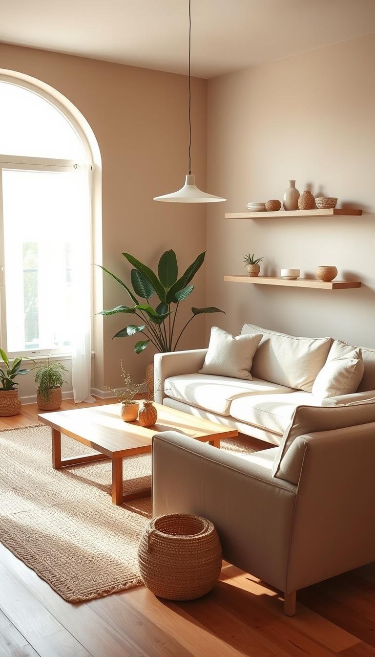 Organic Modern Living Room Ideas for a Natural Minimal Home