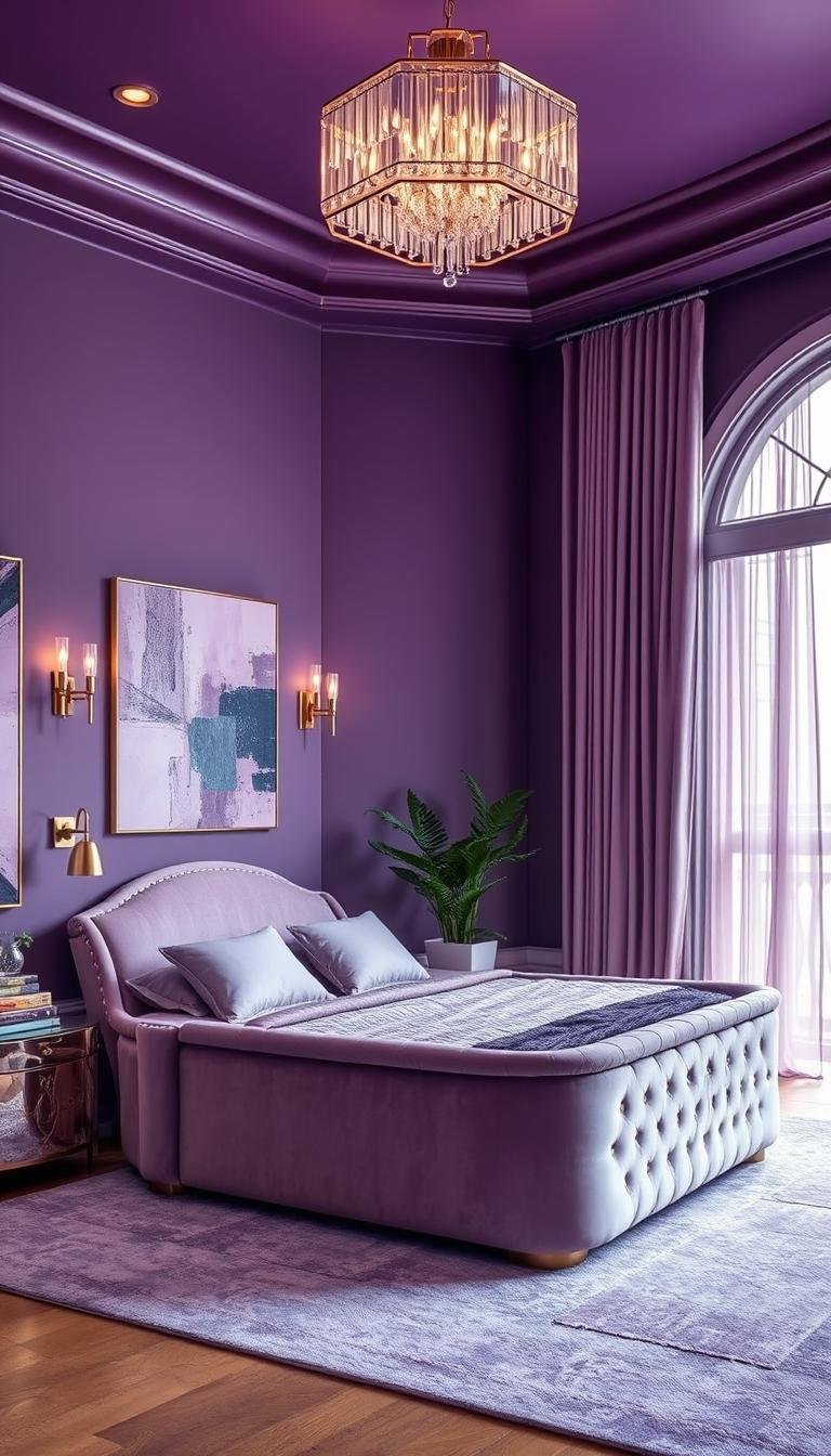 Purple Bedroom Decor That Feels Elevated