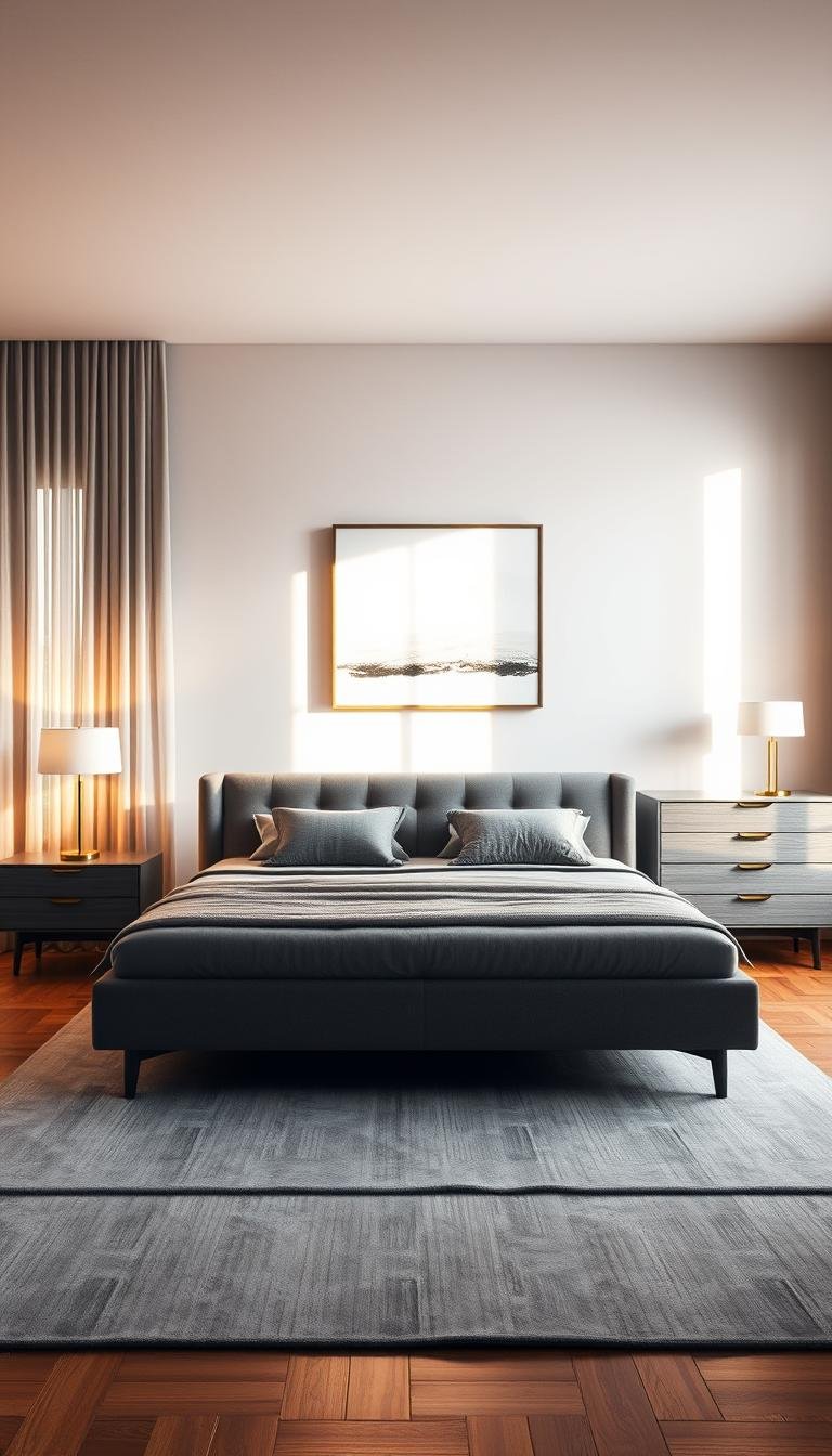 10 Modern Grey Bedroom Ideas That Look Expensive