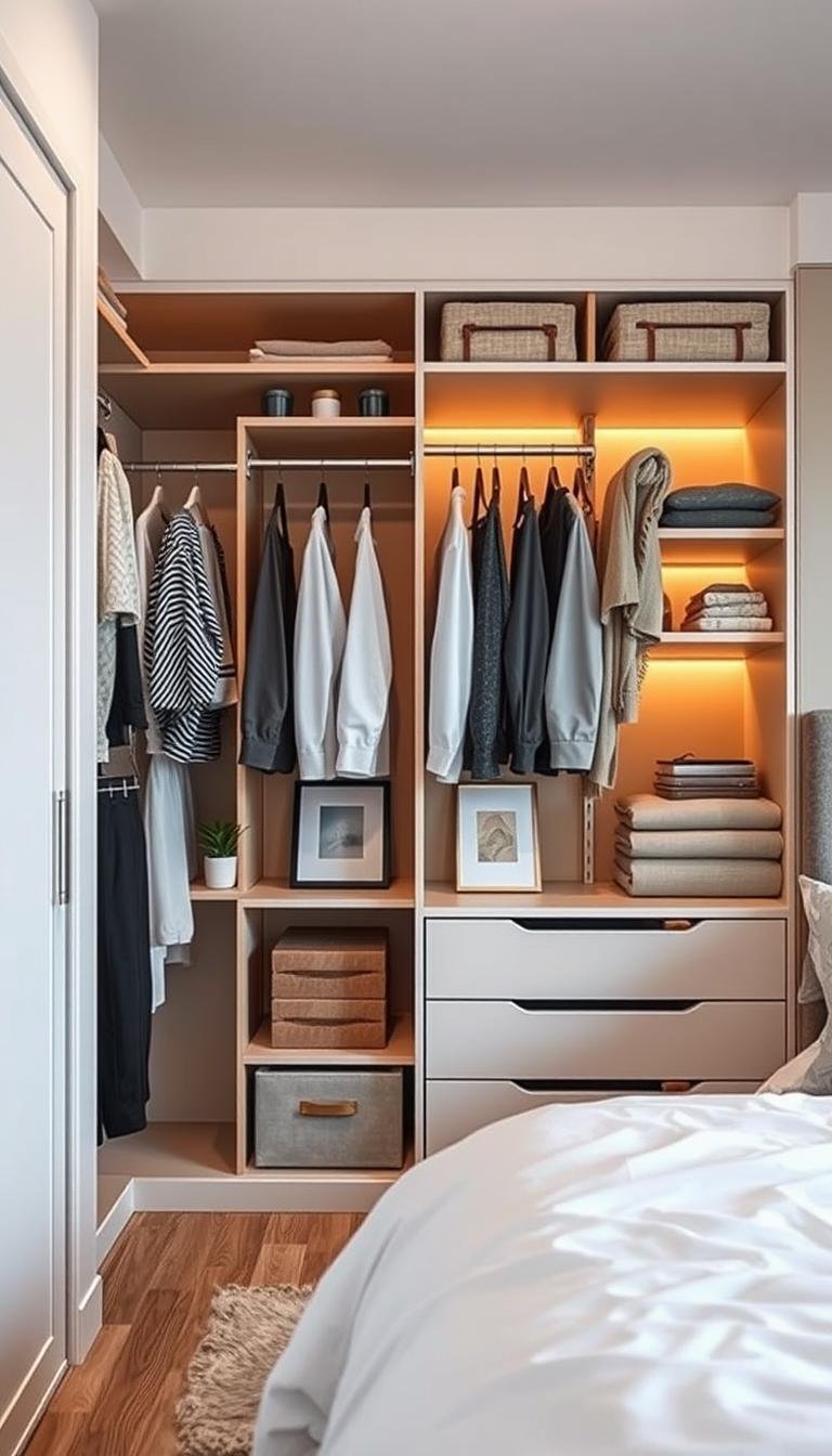 Best Modern Bedroom Wardrobe Ideas for Small Spaces