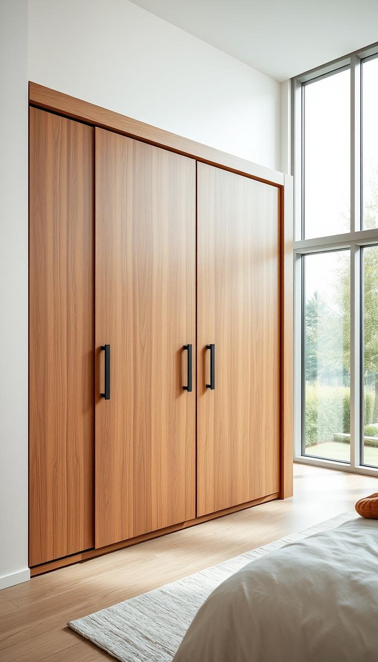 Best Wooden Wardrobe Design for a Modern Bedroom