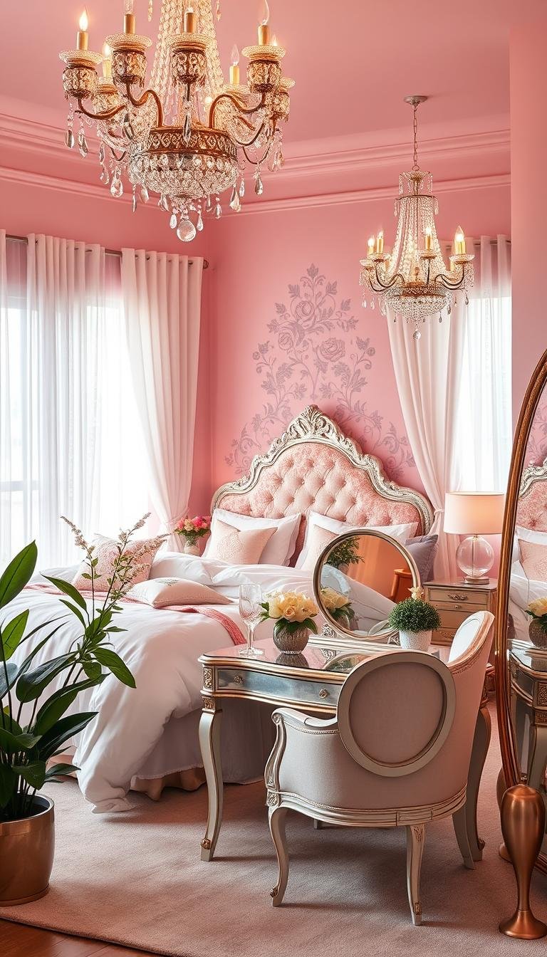 Creative Touches for a Modern Princess Aesthetic Bedroom
