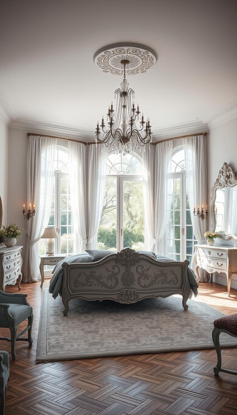 Elegant French Style for a Modern Bedroom