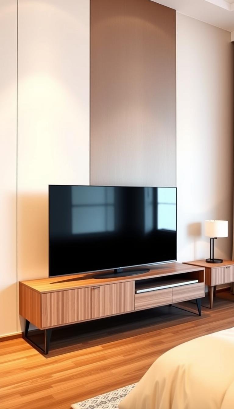 TV Unit Design Modern Bedroom Styles That Combine Form and Function