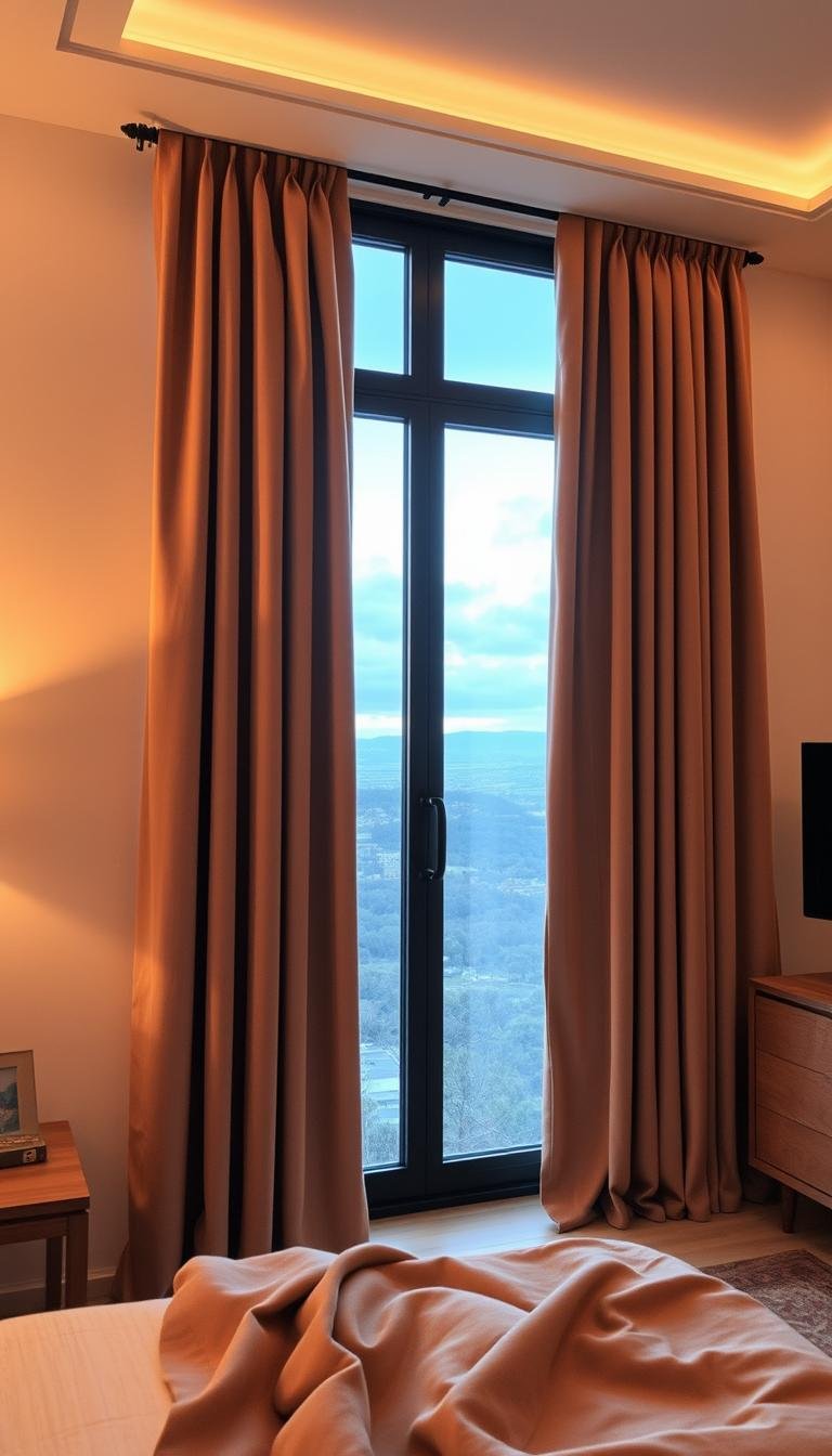 Top Modern Bedroom Curtains to Complete the Look