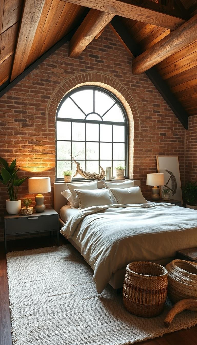 Turn Your Bedroom Into a Rustic Modern Sanctuary