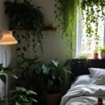 bedroom plants decor
