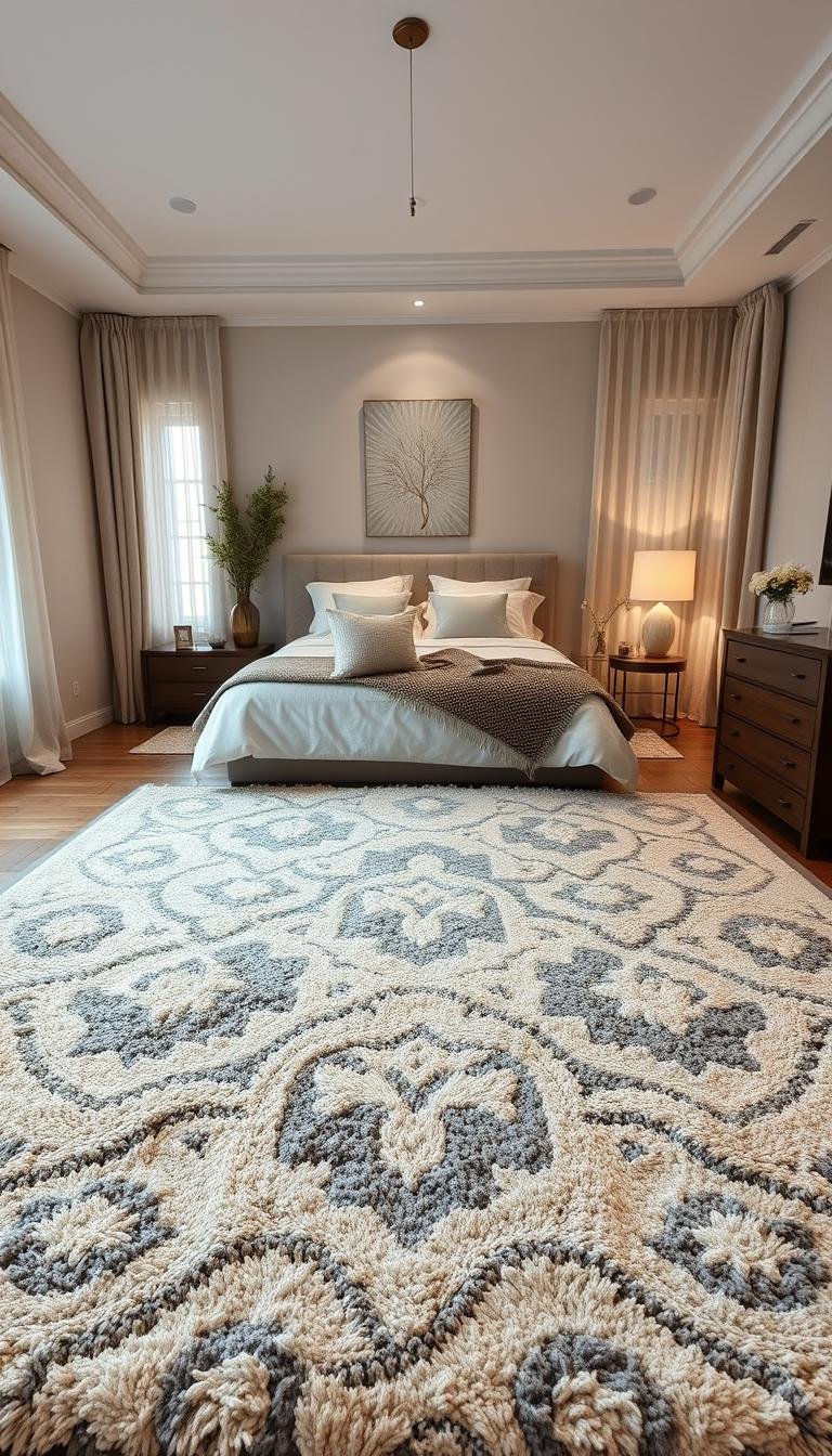 bedroom rug ideas