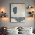 bedroom wall decor above bed