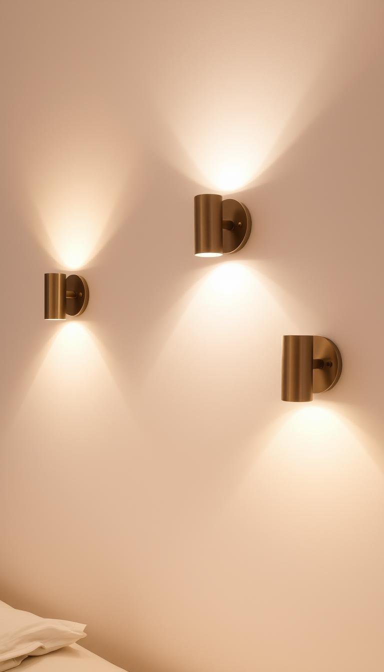 bedroom wall lights