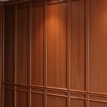 bedroom wall panelling
