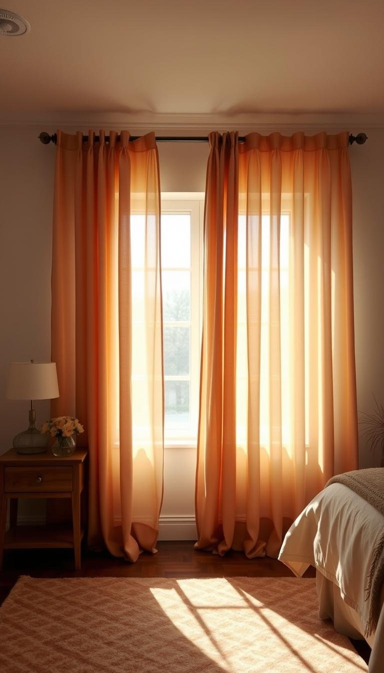 bedroom window treatments