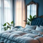 blue bedroom aesthetic