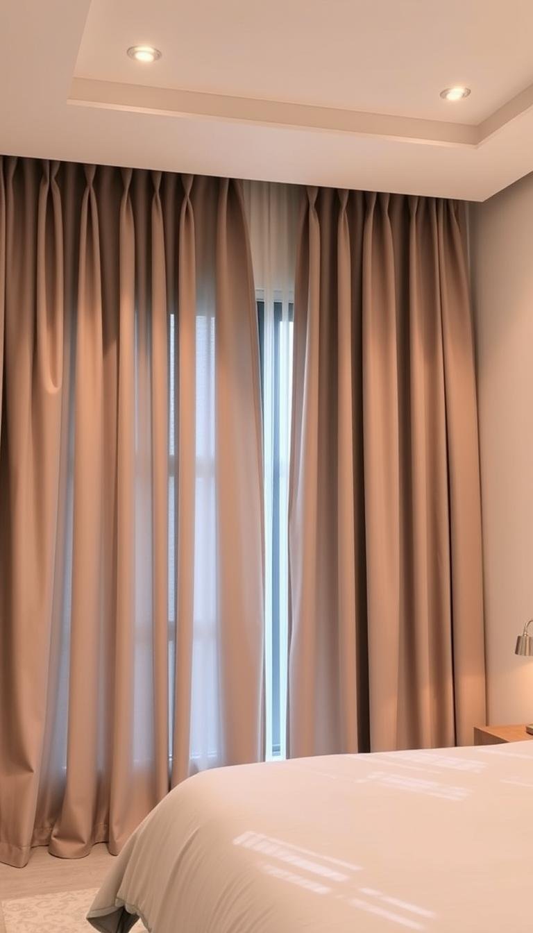 curtain ideas for bedroom