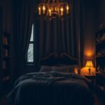 dark bedroom aesthetic