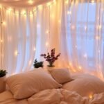 fairy lights bedroom