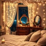 fairy lights bedroom ideas