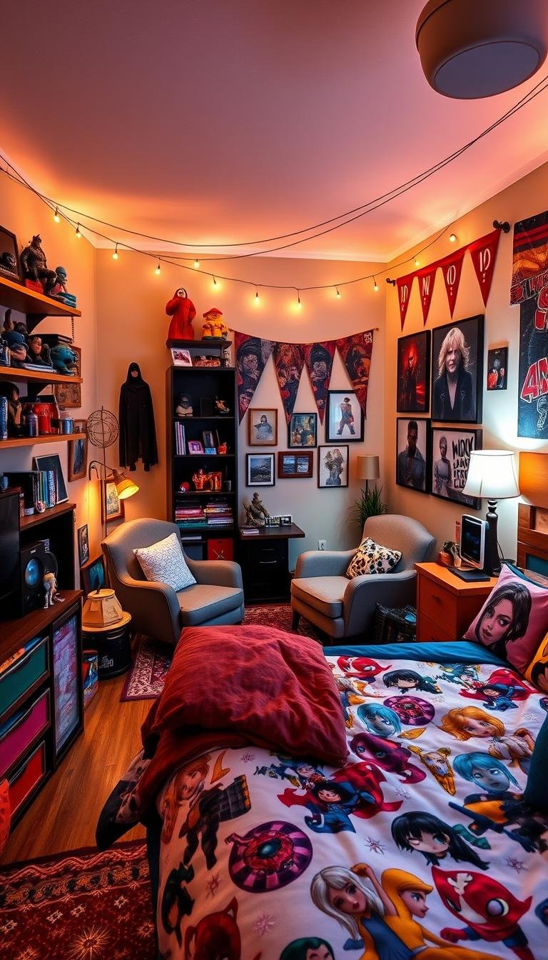 fandom bedroom aesthetic