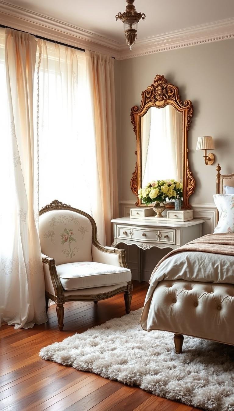 french bedroom aesthetic