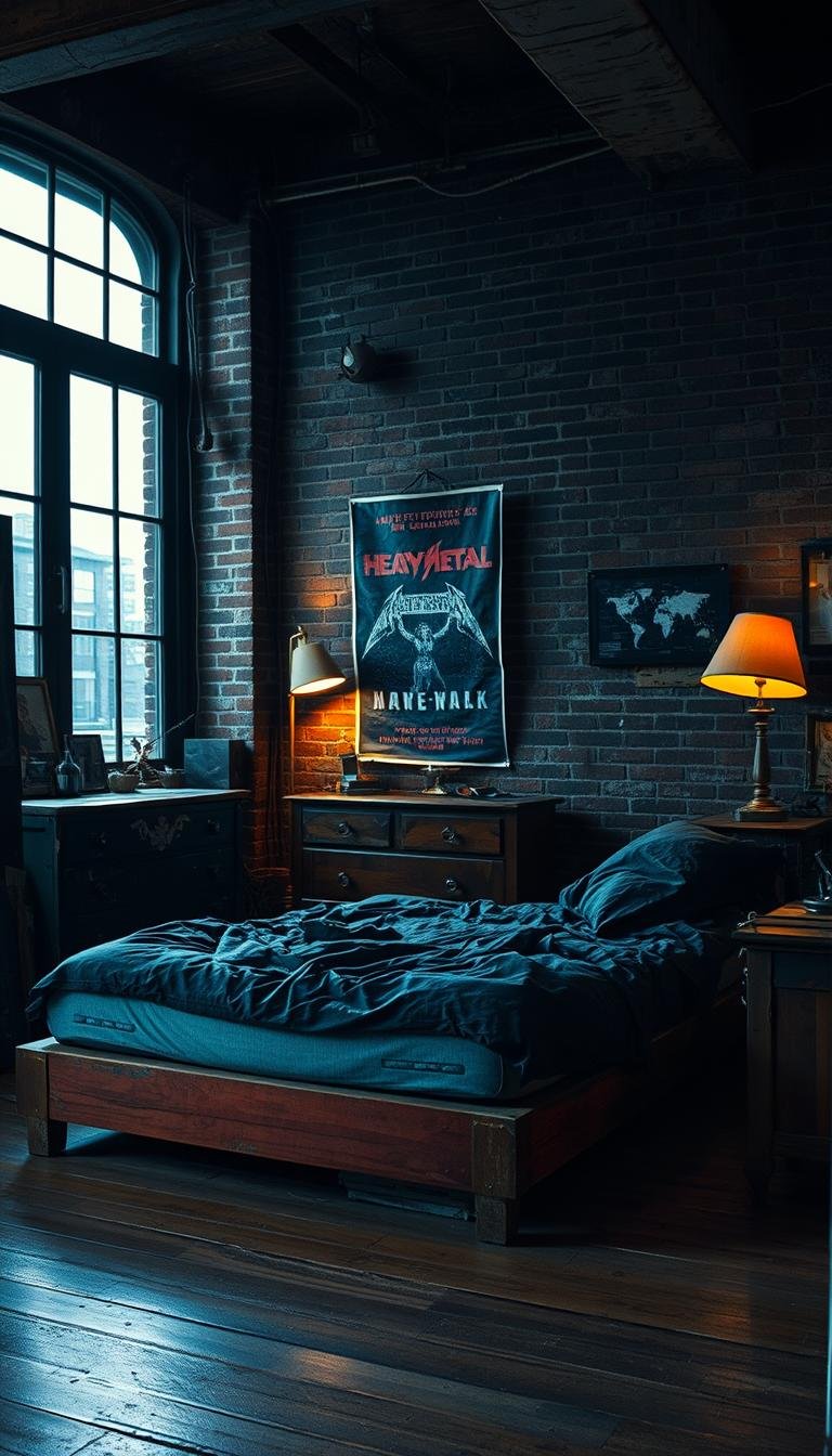 grunge bedroom aesthetic