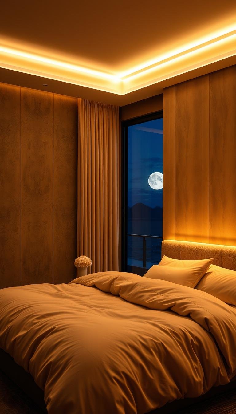 led lights bedroom aesthetic