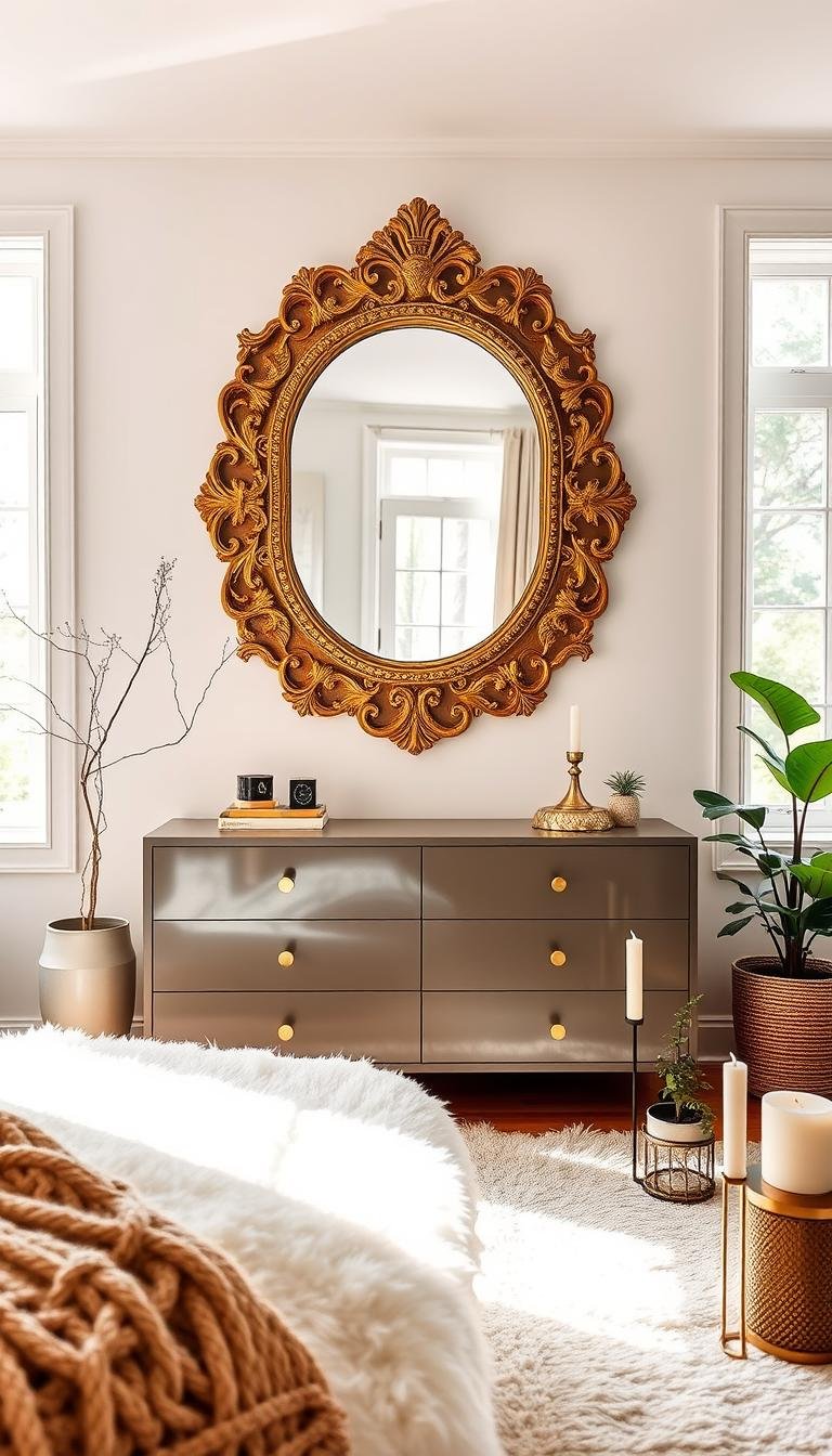 mirror ideas for bedroom