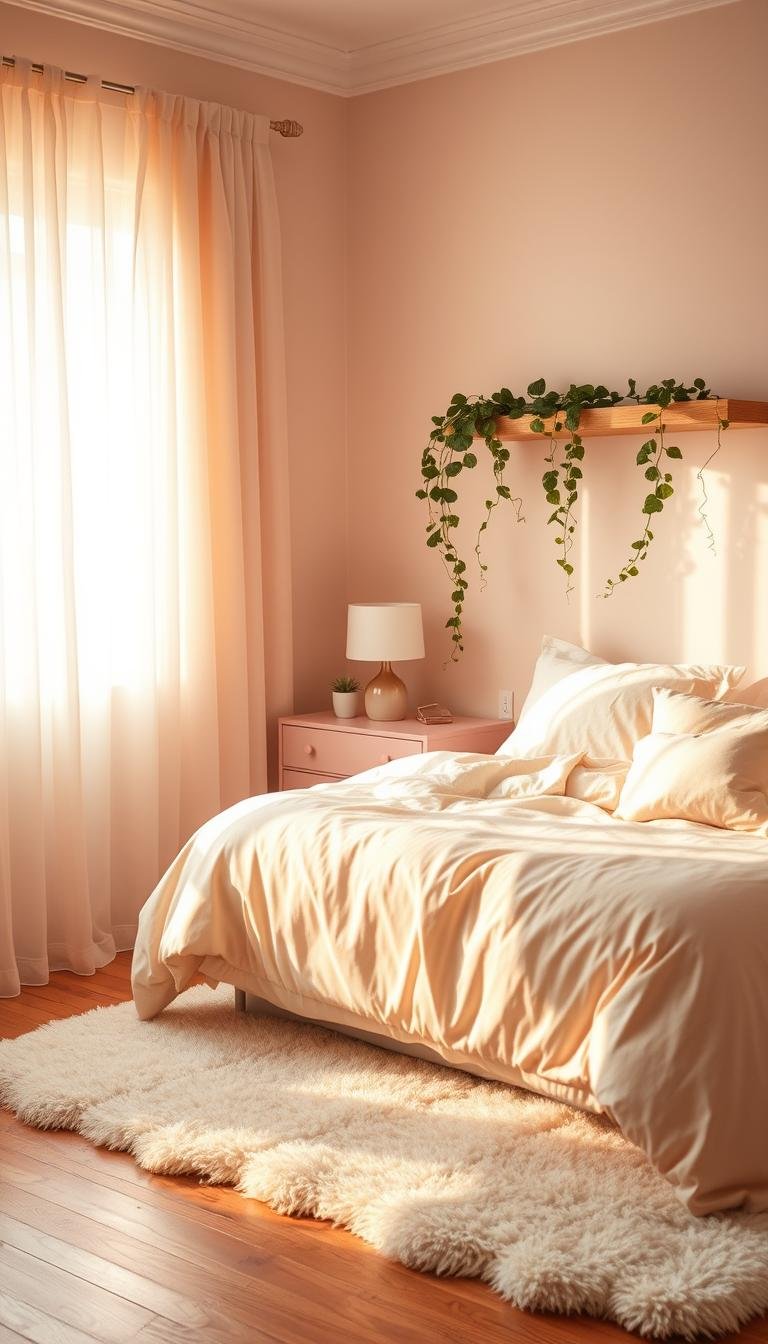 pink bedroom aesthetic