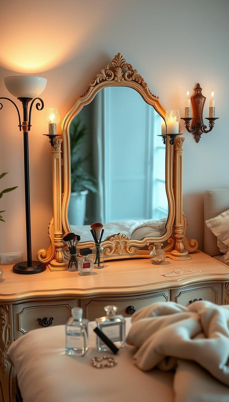 vanity ideas bedroom aesthetic