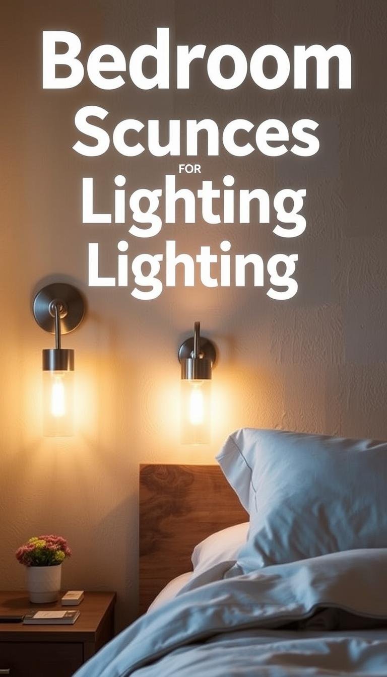 wall sconces bedroom