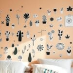 wall stickers bedroom aesthetic