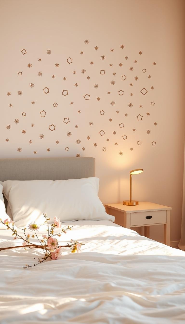 wall stickers bedroom aesthetic