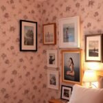 wallpaper bedroom feature wall