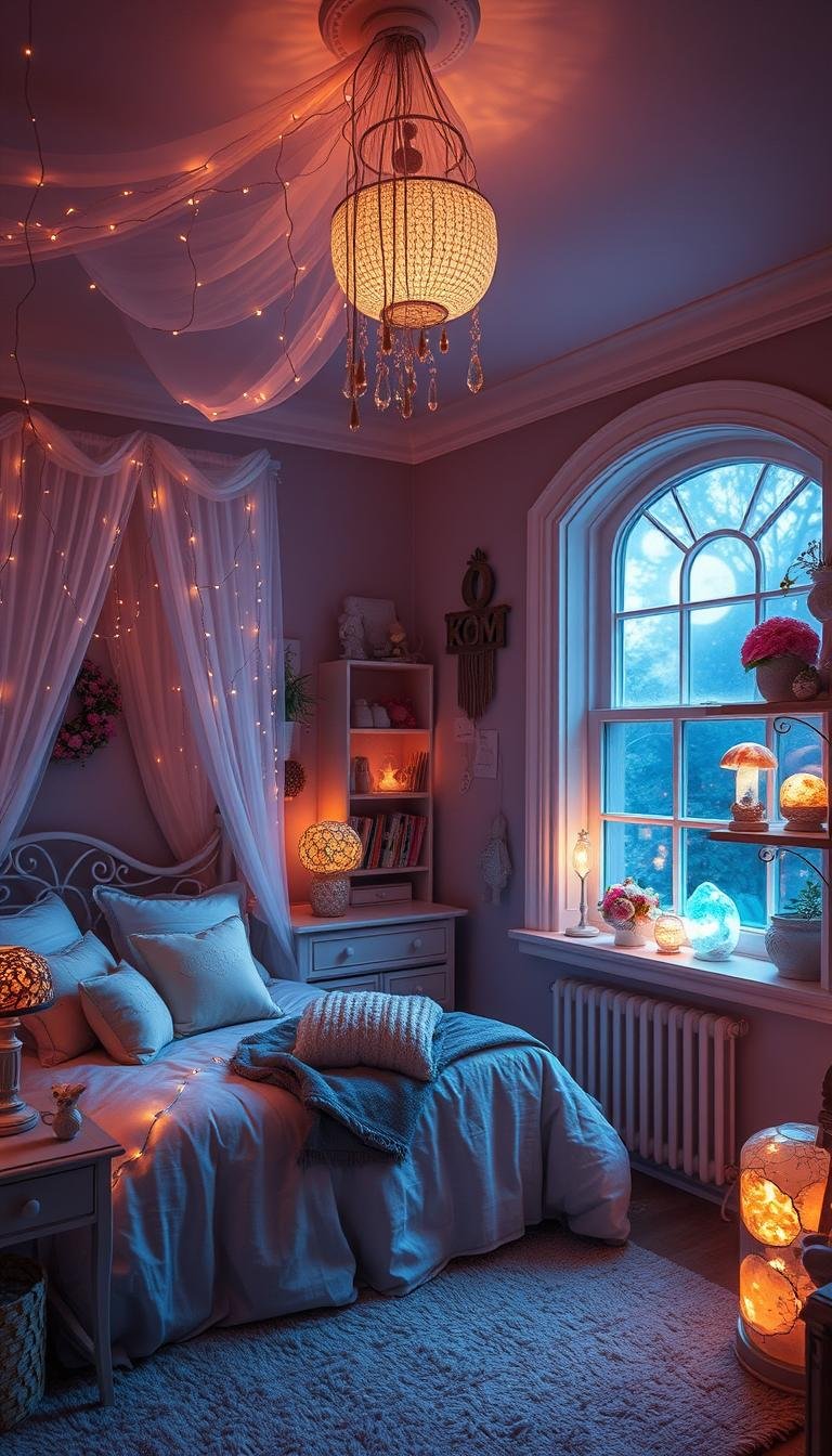 Girls Bedroom Lighting Ideas That Glow