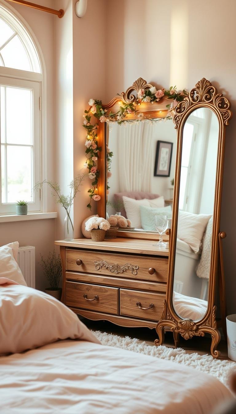 Mirrors That Brighten Girls Bedrooms