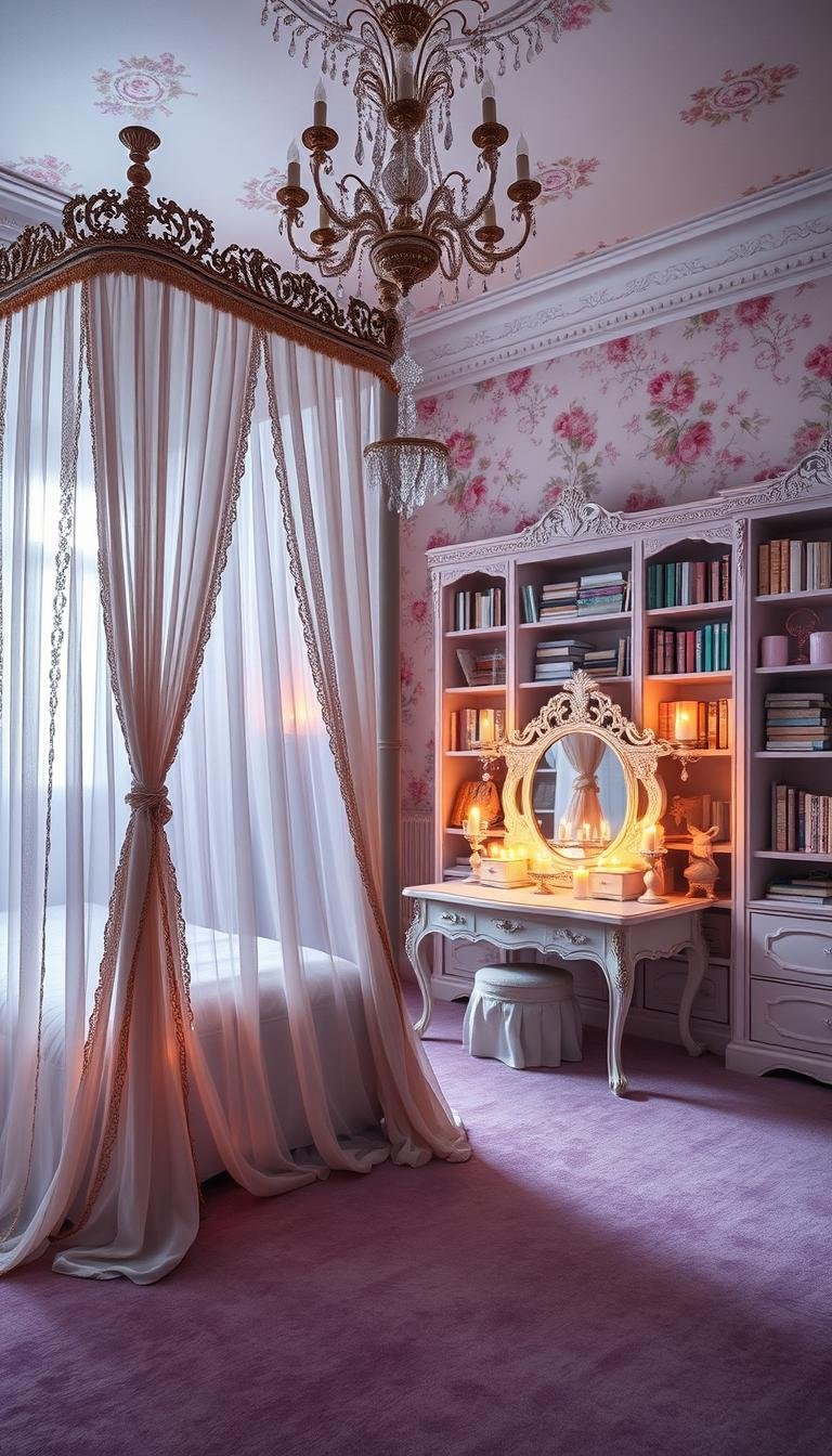 Princess Girls Bedroom Ideas for Magic Lovers