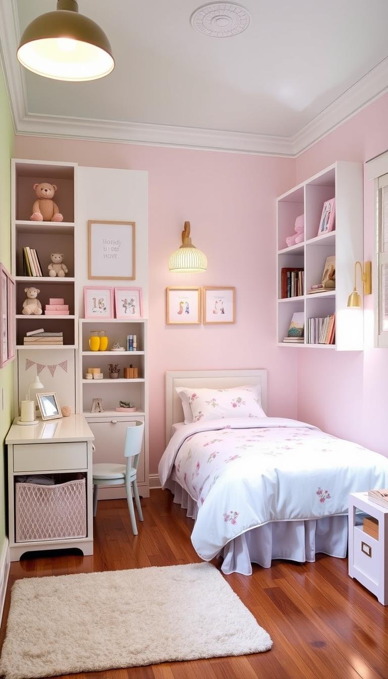 Small Girls Bedroom Ideas That Maximize Space
