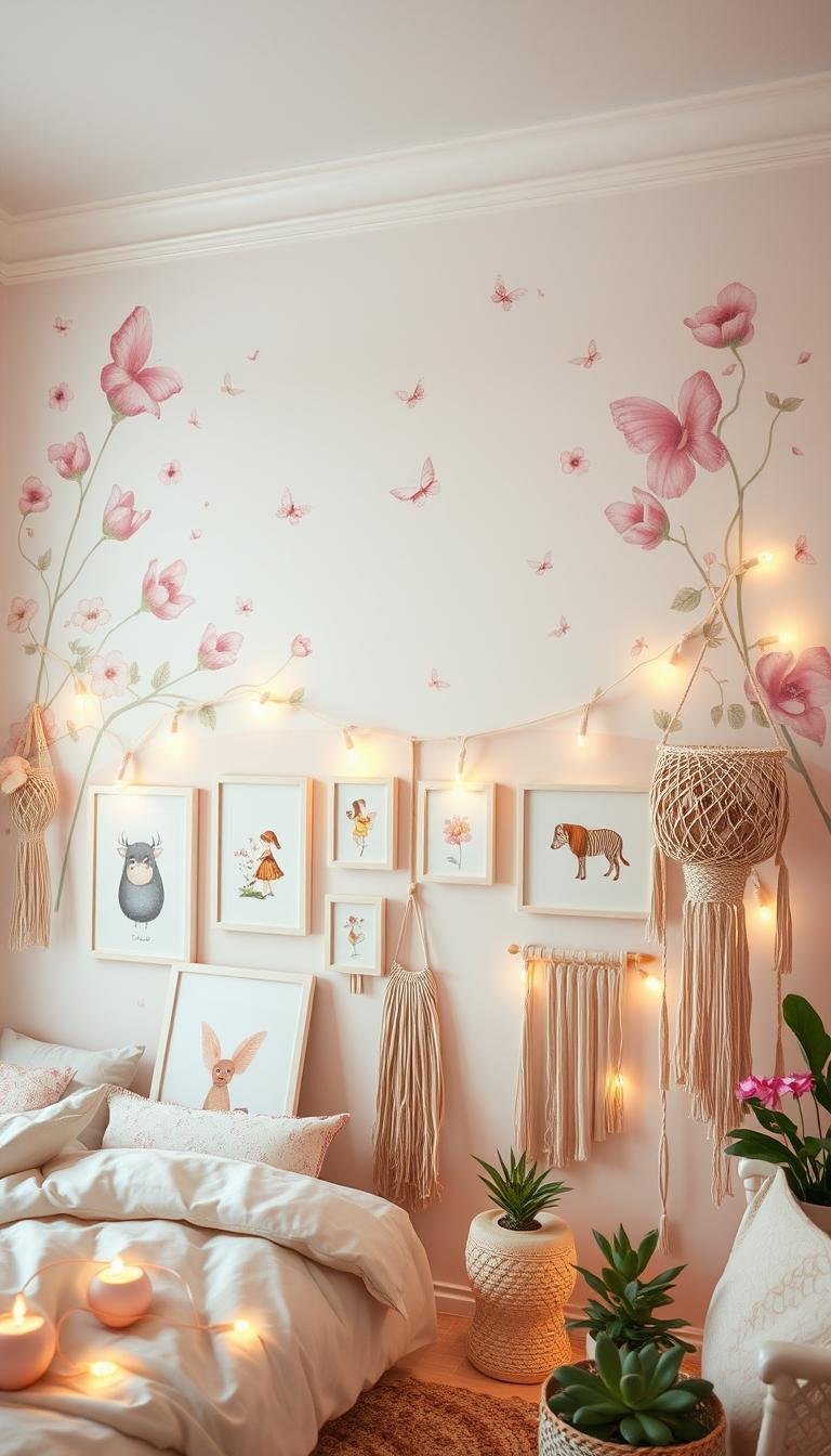 Wall Art Ideas for Girls Bedrooms