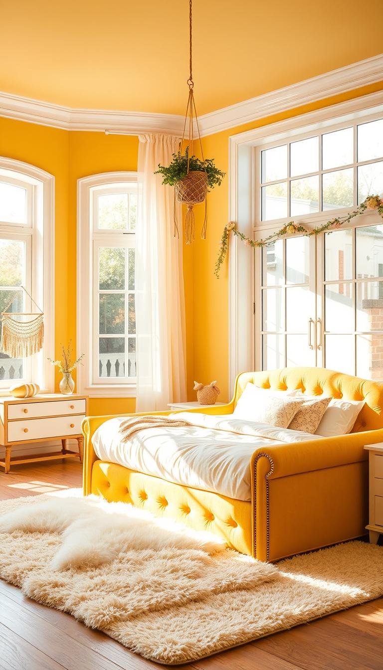 Yellow Girls Bedroom Ideas for Cheerful Souls
