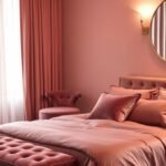 mauve bedroom