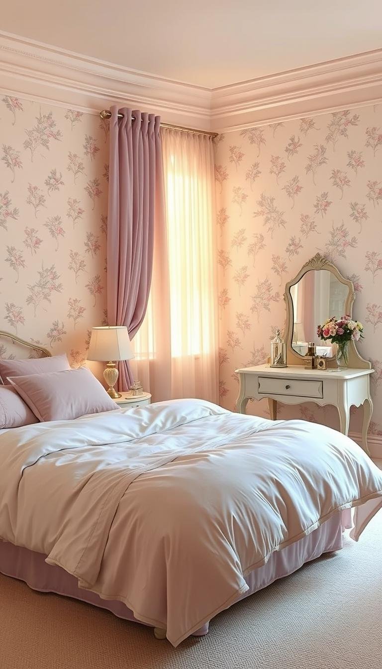 pastel bedroom