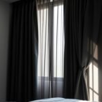 Charcoal Curtains for a Sophisticated Bedroom