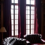 Dark Academia-Inspired Bedroom Curtains