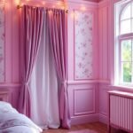 Girls Bedroom Panelling & Accent Walls