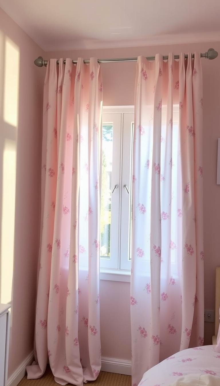 How to Style Curtains in Girls Bedrooms