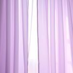 Soft Lavender Curtains for Relaxing Bedroom Spaces