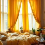Yellow Bedroom Curtains That Spark Positivity